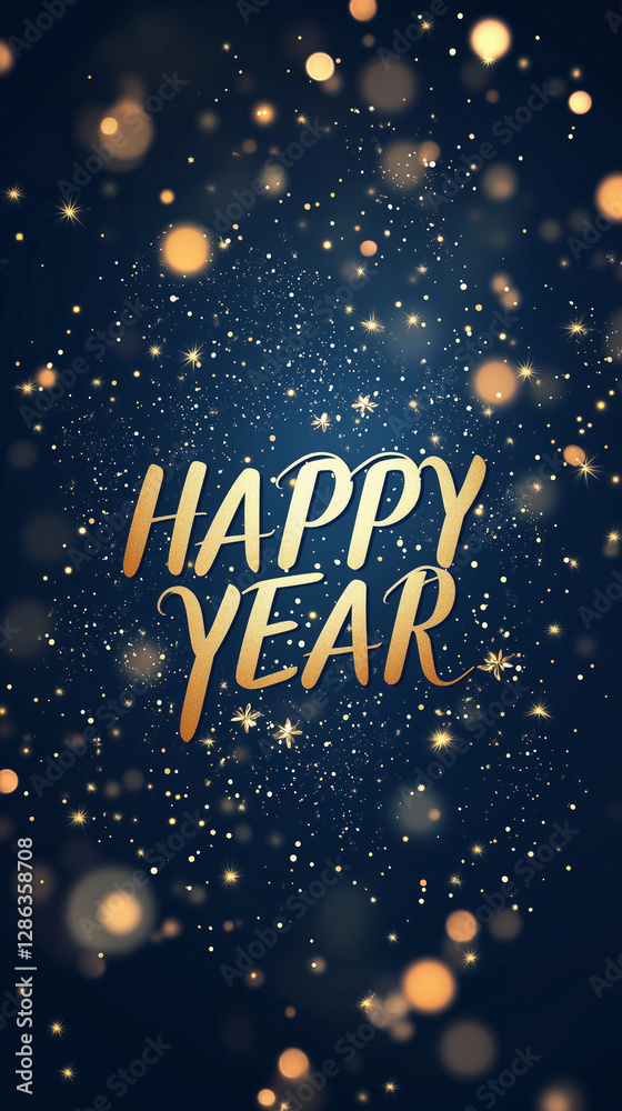 Happy New Year greeting background Happy New Year greeting background