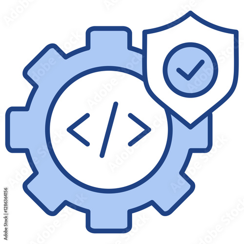 Reliability Blue Icon