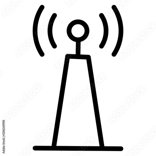 Tower Outline Icon