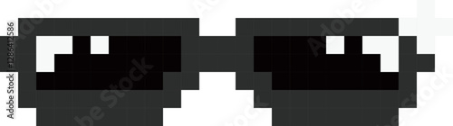 Pixelated Sunglasses Meme