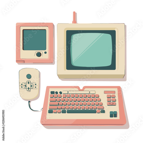 gadget, device, technology, background, modern, digital, vector, 3d, illustration, phone, electronic, mobile, headphones, wireless, equipment, headphone, headset, computer, design, object, hardware, s