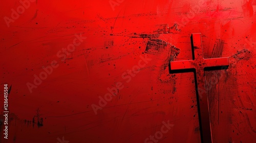 The Profound Implication, Religious Symbolism and Cultural Reflection under the Red Background of Good Friday