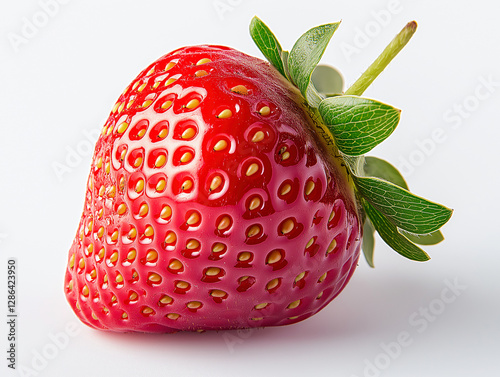 Fresh Organic Strawberry Fruit: Sweet and Juicy Vitamin C Snack from Nature's Bounty