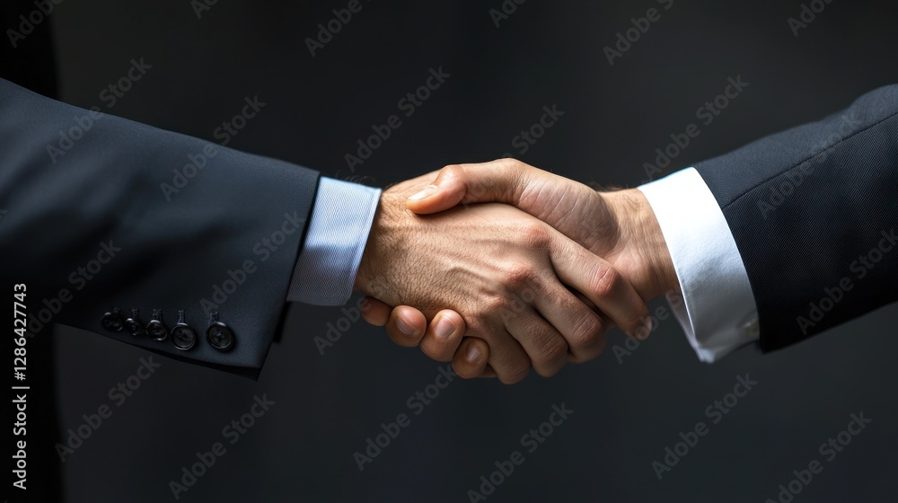 A Close-Up Shot of a Business Handshake, Symbolizing Trust, Partnership, and Collaboration in the Corporate World. A Close-Up Shot of a Business Handshake, Symbolizing Trust, Partnership, and Collaboration in the Corporate World.