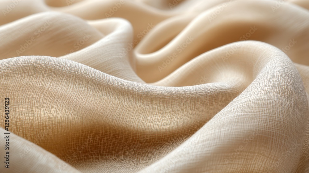 A detailed close-up of soft white fabric showcasing its delicate texture and material quality. A detailed close-up of soft white fabric showcasing its delicate texture and material quality.