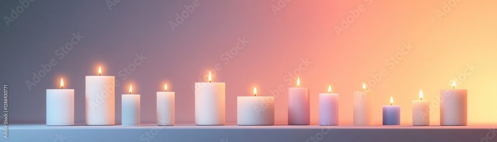Candle lighting ceremony warm atmosphere decorative event soft glow indoor space serenity and reflection Candle lighting ceremony warm atmosphere decorative event soft glow indoor space serenity and reflection