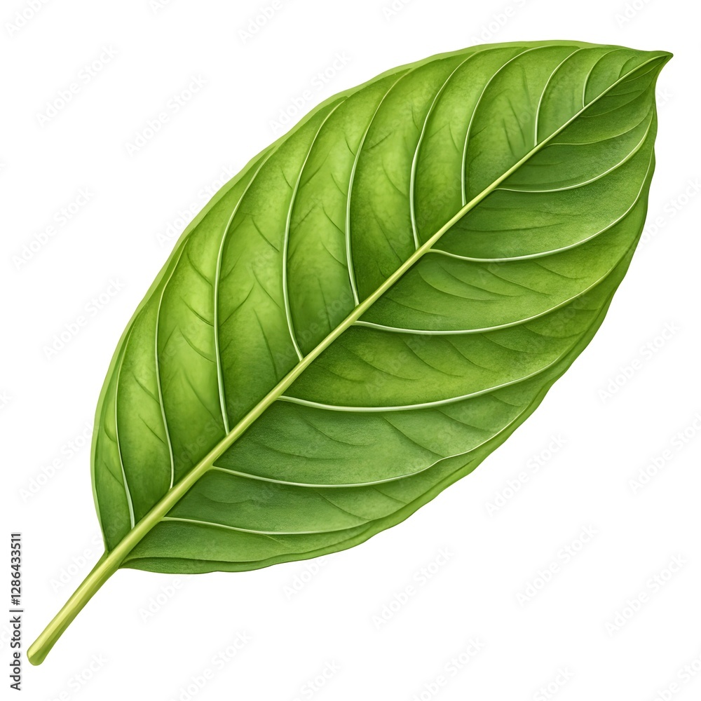 Obraz premium green leaf isolated 