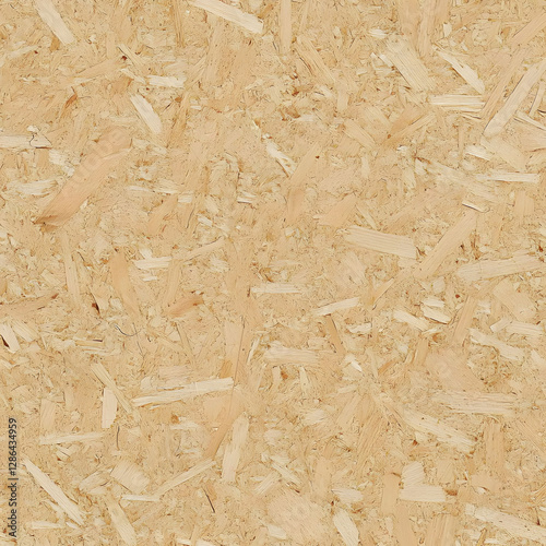 seamless osb oriented strand board texture tile top view wood material wooden plate ground wall for surface mapping architecture game design 2d flat	