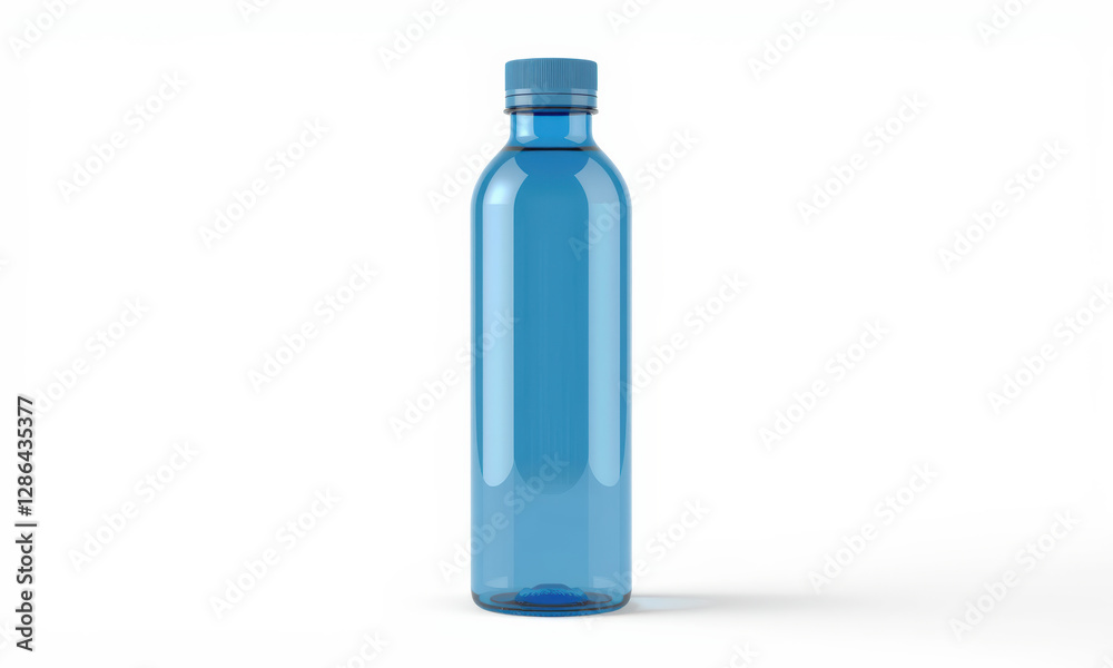 clear blue reusable water bottle with screw on cap, perfect for hydration on go. Its sleek design makes it ideal choice for eco conscious individuals clear blue reusable water bottle with screw on cap, perfect for hydration on go. Its sleek design makes it ideal choice for eco conscious individuals