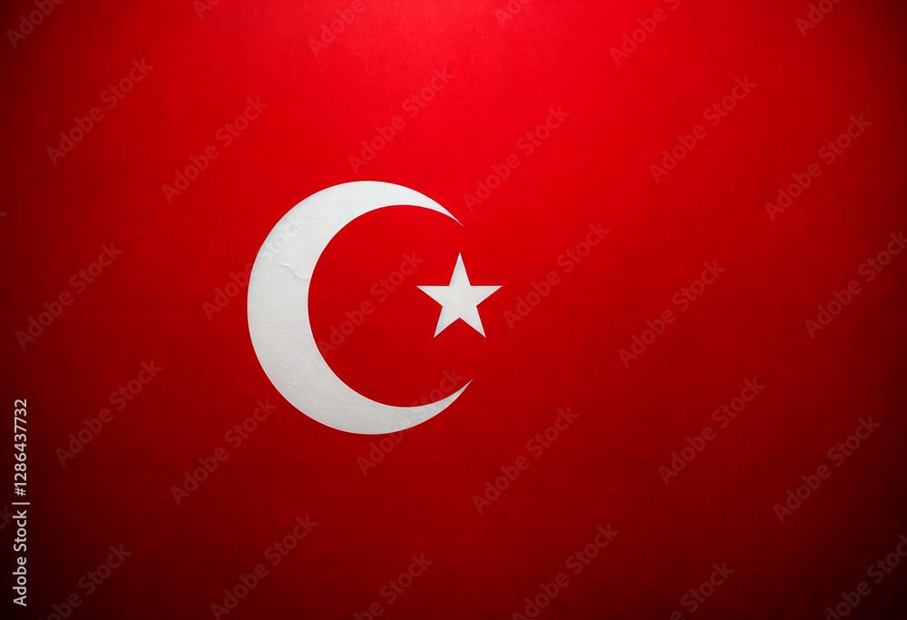 Obraz premium flag of turkey