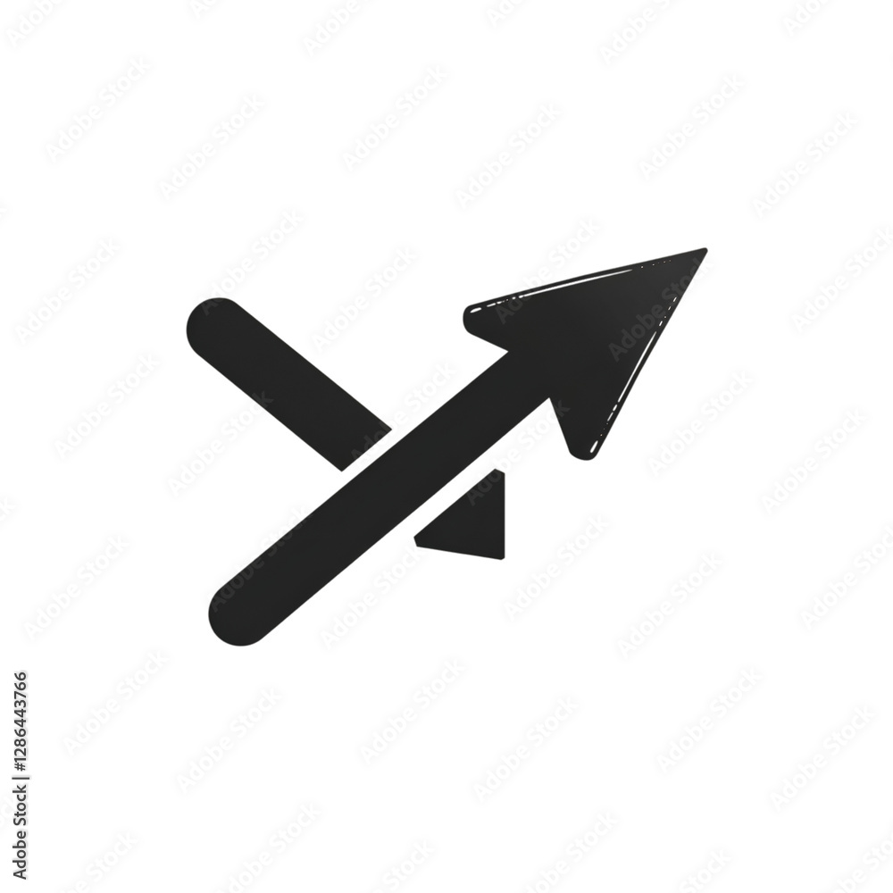 Dark Arrow Icon Upward Movement Progress Growth Dark Arrow Icon Upward Movement Progress Growth