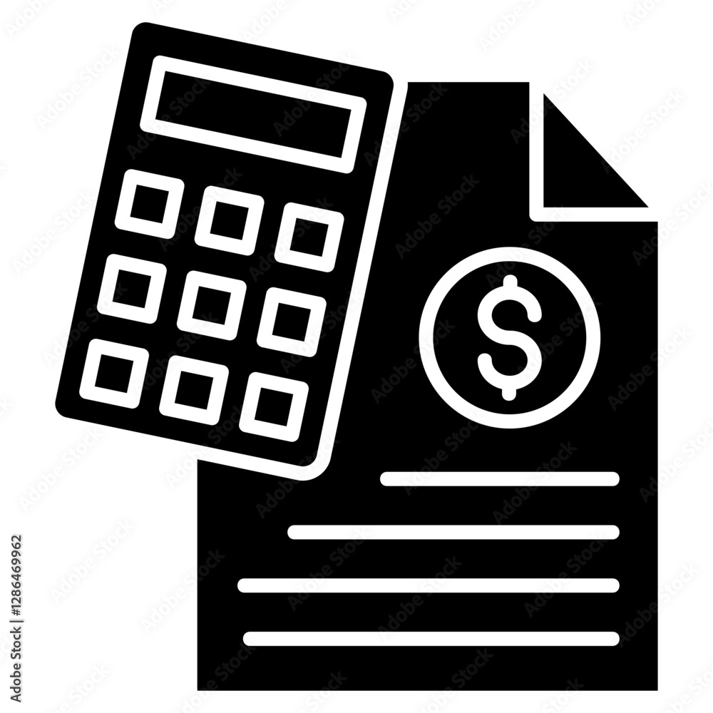 Accountability Glyph Icon