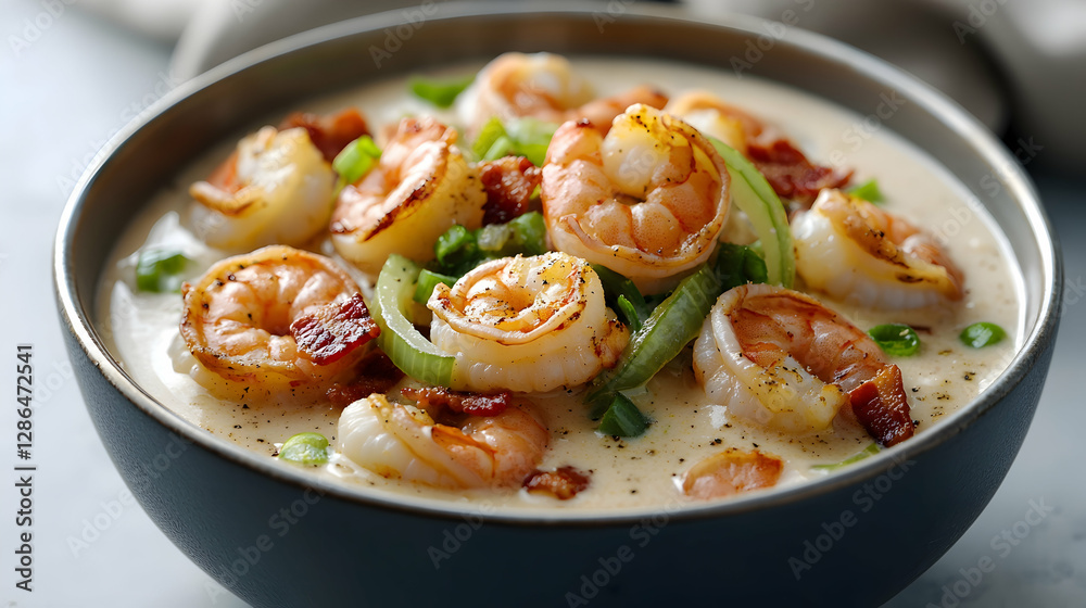 Creamy Shrimp and Bacon Soup Recipe Creamy Shrimp and Bacon Soup Recipe