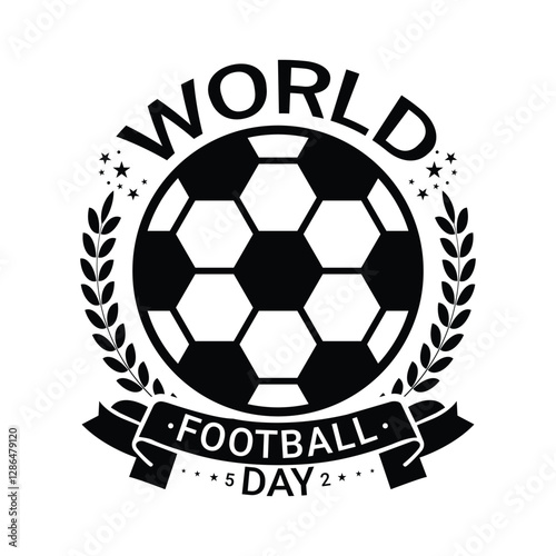 Sports Logo Design, Football Club Logo Design Silhouette. 