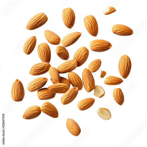 Wallpaper Mural almonds  on transparent background Torontodigital.ca