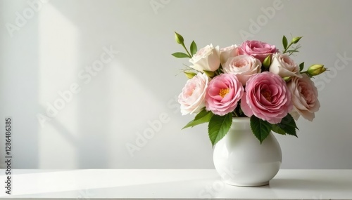 Mesas altas con toallas blancas y vasos de flores, colorido, toalla blanca, decorado