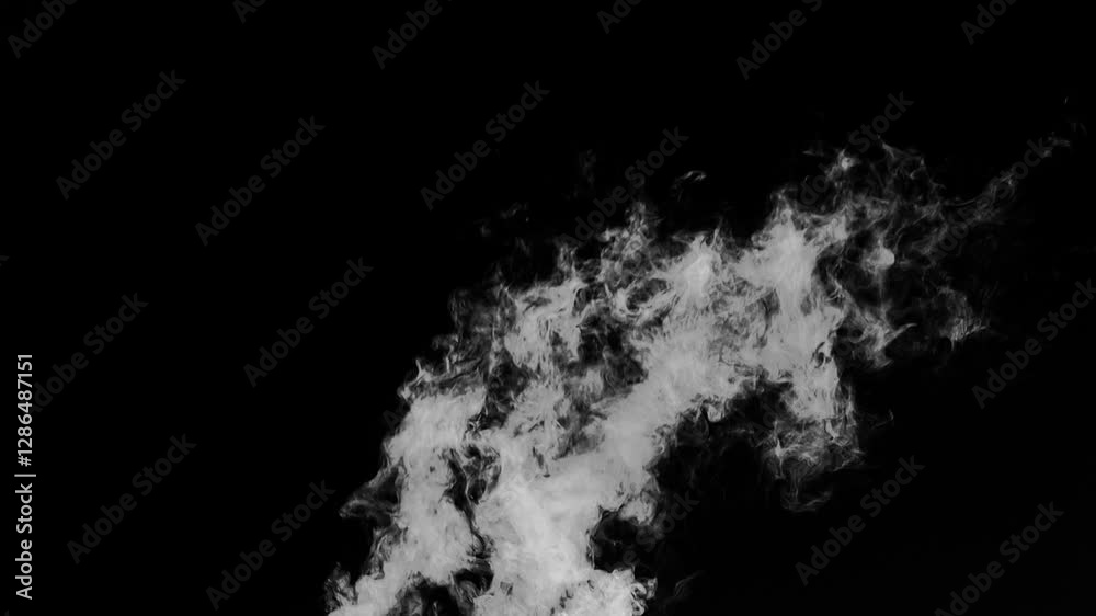 smoke texture with changing forms isolated on transparent background, slow motion design element overlay template with alpha channel smoke texture with changing forms isolated on transparent background, slow motion design element overlay template with alpha channel