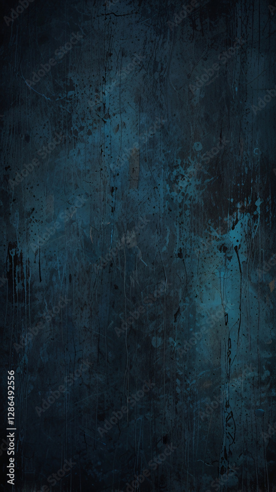 Fototapeta premium Abstract Blue Grunge Texture Background
