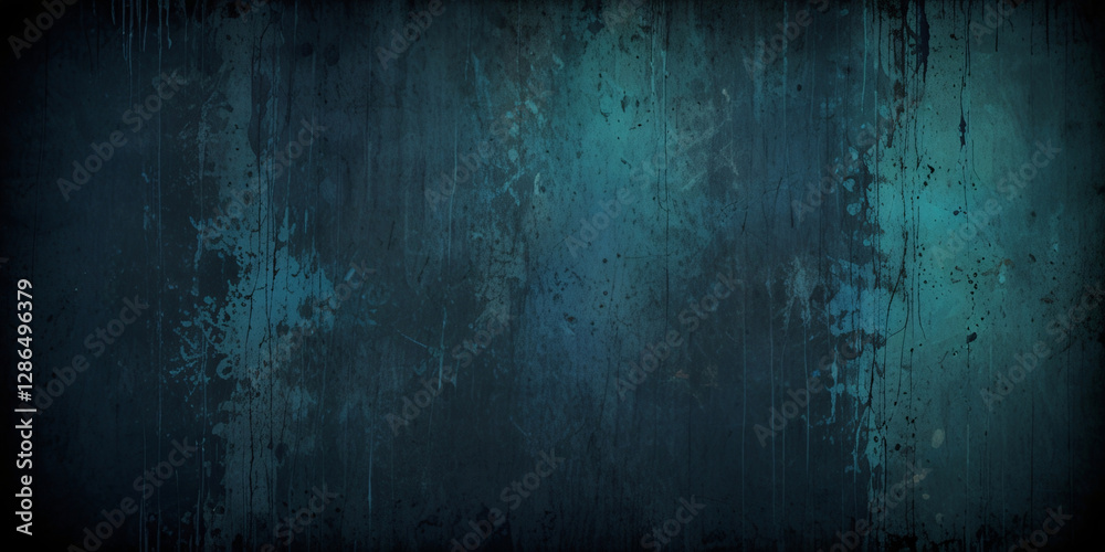 Obraz premium Abstract Blue Grunge Texture Background