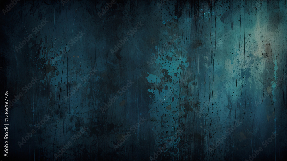 Obraz premium Abstract Blue Grunge Texture Background