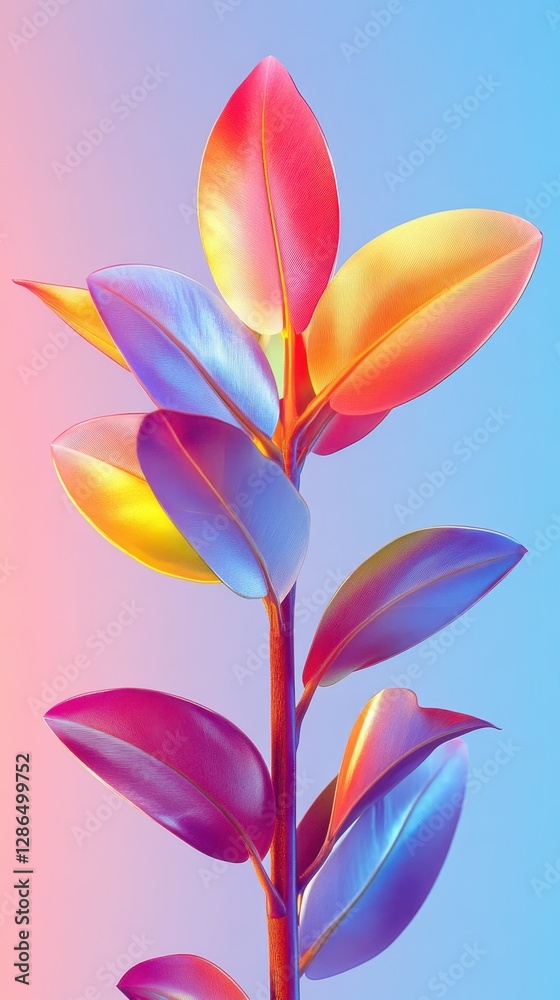 Vivid leaves showcase vibrant colors contrasted against a clear blue sky, creating a striking natural scene of autumn beauty. Vivid leaves showcase vibrant colors contrasted against a clear blue sky, creating a striking natural scene of autumn beauty.