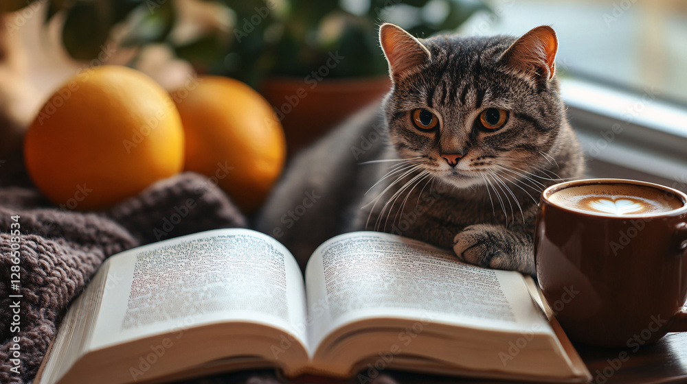 Cat Book Coffee Cozy Indoors Reading Pet Animal Feline Domestic Beverage Literature Learn Study Relax Comfort Home House Leisure Hobby Still Life
Cat Book Coffee Cozy Indoors Reading Pet Animal Feline Domestic Beverage Literature Learn Study Relax Comfort Home House Leisure Hobby Still Life
