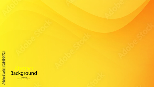 Yellow color background abstract art vector