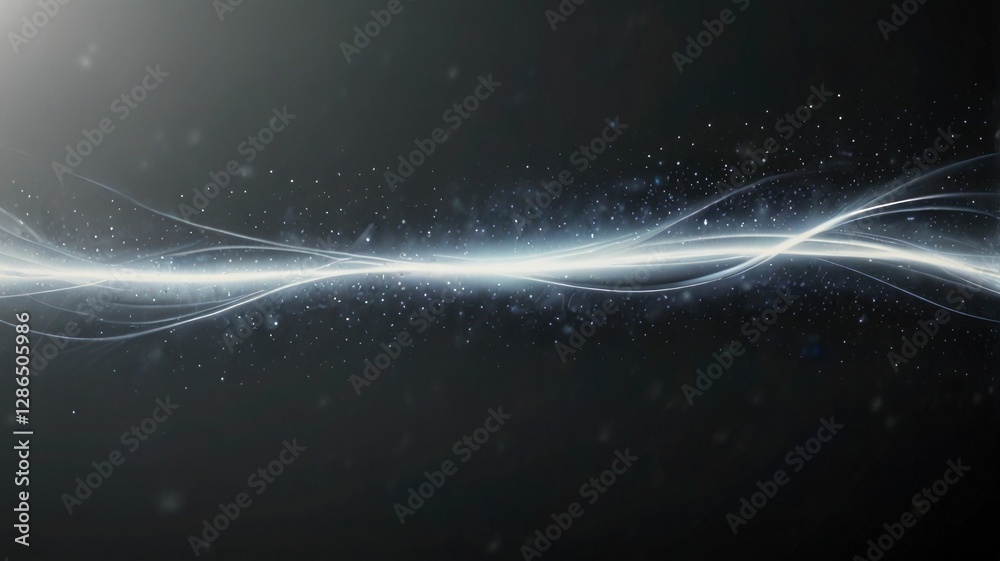 Obraz premium white light effect