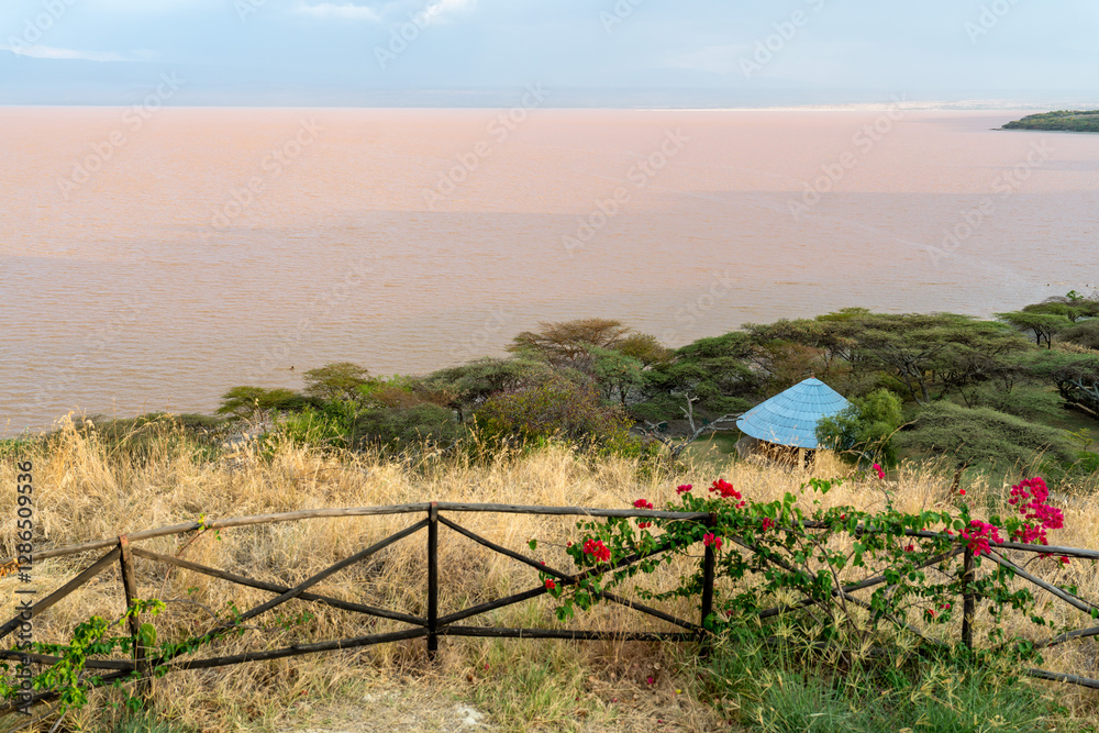 Ethiopia, view on the Lake Langano in South Ethiopia. Part of the Rift Valley Ethiopia, view on the Lake Langano in South Ethiopia. Part of the Rift Valley
