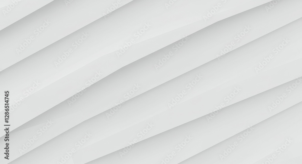 Obraz premium Minimalist geometric background, abstract paper folds, light gray tones, subtle shadows, clean lines, origami-inspired texture, architectural design, modern wallpaper, layered shapes, monochromatic pa