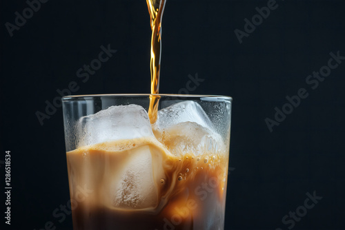 Wallpaper Mural Iced Coffee Pour Torontodigital.ca