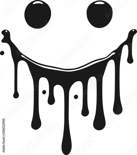 Design of funny happy face