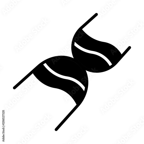 DNA Helix Icon Design