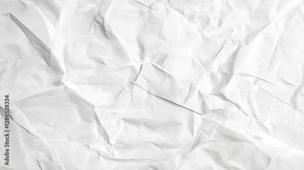 Obraz premium Minimalist white paper texture soft light shadows