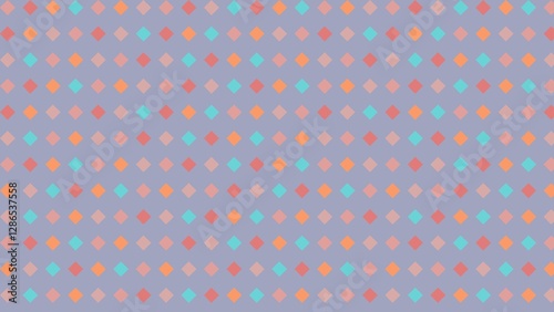 Abstract geometric pattern of rhombuses (1)