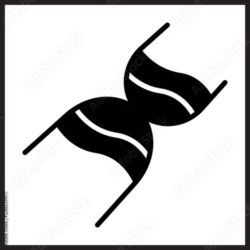 DNA Helix Icon Design