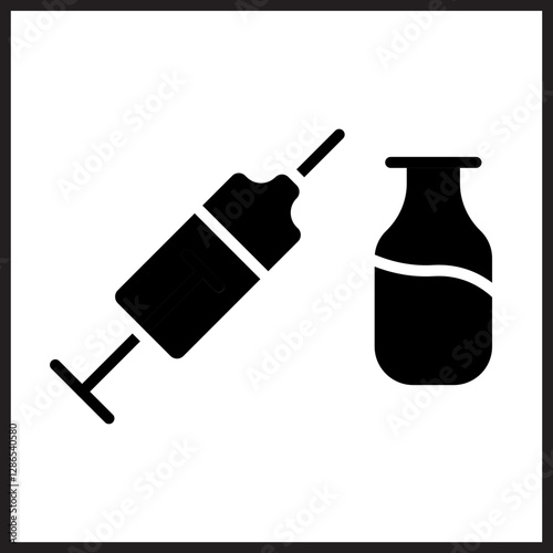 Vaccine Icon Design