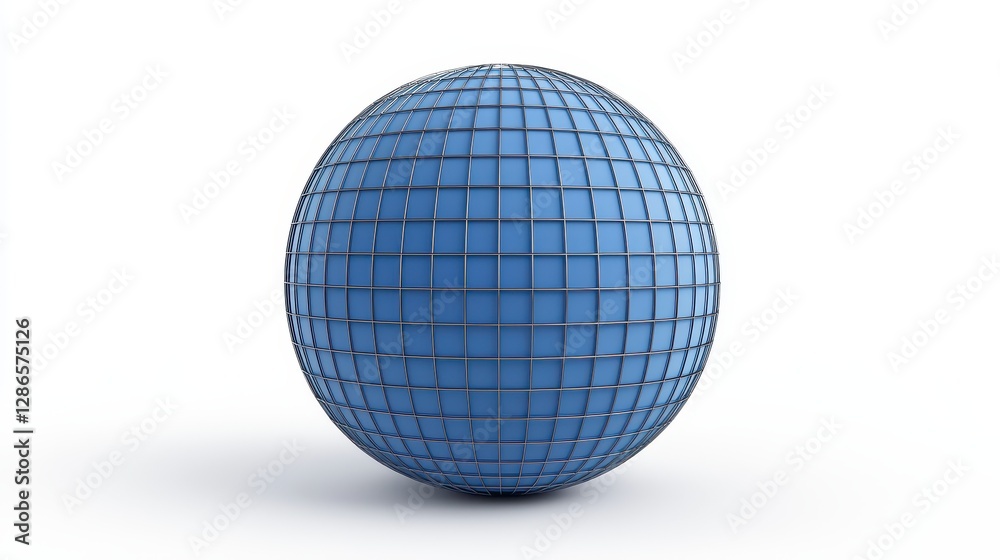 A shiny blue globe with a grid pattern, symbolizing the Earth or global connectivity in a digital or abstract style. A shiny blue globe with a grid pattern, symbolizing the Earth or global connectivity in a digital or abstract style.