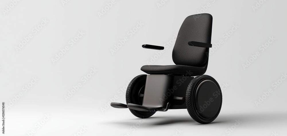 Smart robotic wheelchair with AI navigation, allowing paralyzed patients to move independently using brain-controlled interface technology Smart robotic wheelchair with AI navigation, allowing paralyzed patients to move independently using brain-controlled interface technology