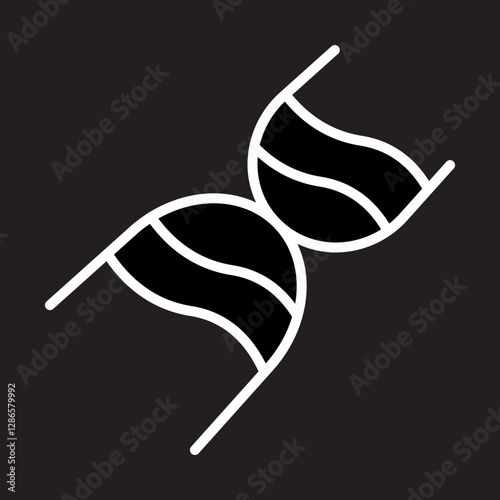 DNA Helix Icon Design