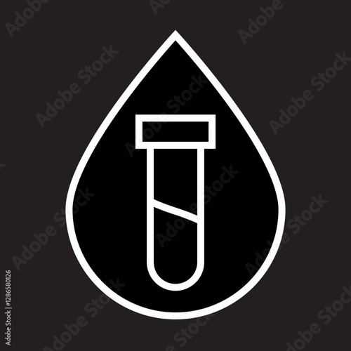 Test Tube Icon Design