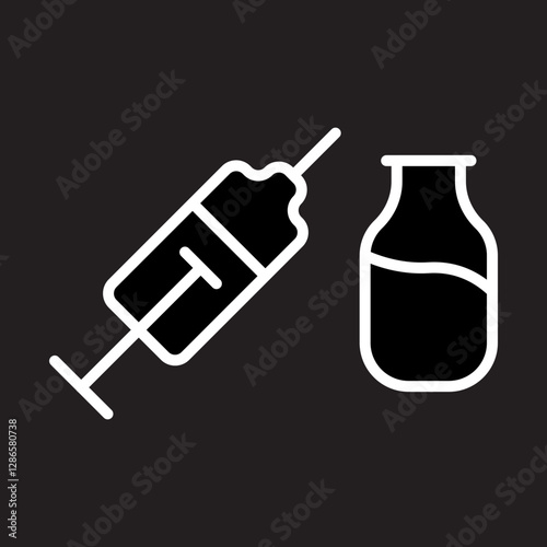 Vaccine Icon Design