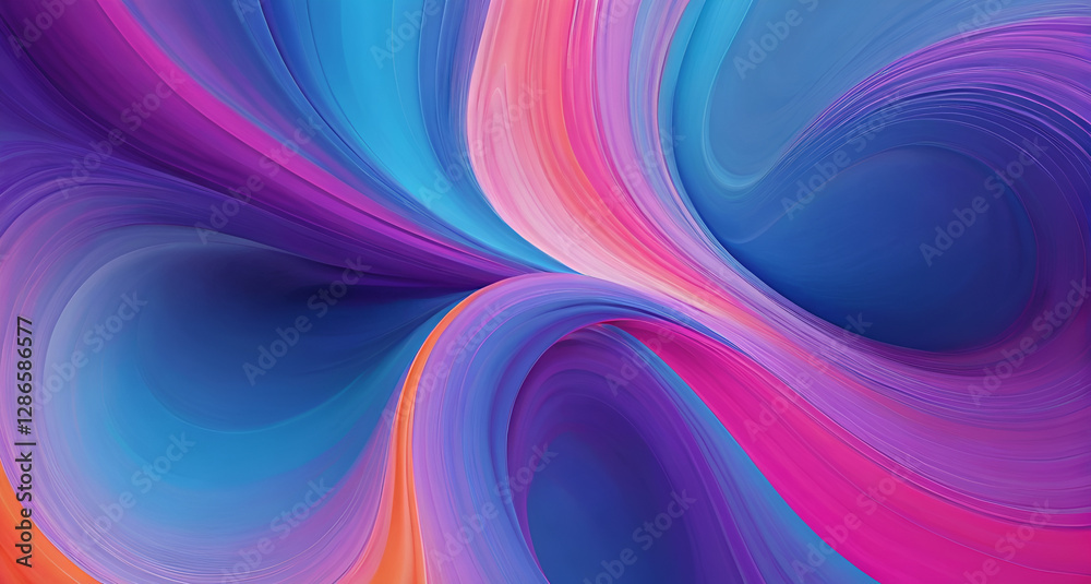 Obraz premium abstract background with colorful lines