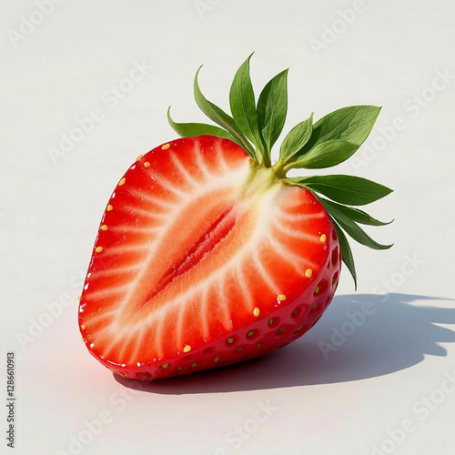 Strawberry Slice, fresh Strawberry