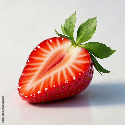 Strawberry Slice, fresh Strawberry