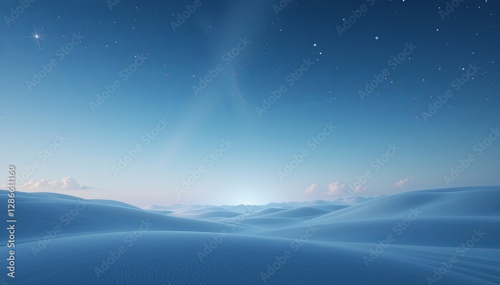 Serene snowy landscape at dusk natural scenery calm atmosphere panoramic view tranquility Serene snowy landscape at dusk natural scenery calm atmosphere panoramic view tranquility