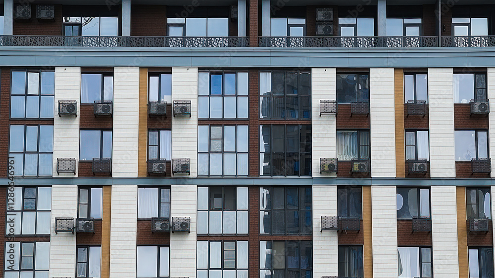 Apartments in a community. Beautiful district for living Apartments in a community. Beautiful district for living
