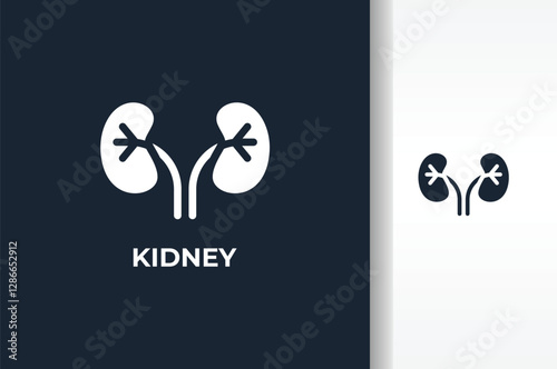 Kidney Vector, Icon Or Logo Sign Isolated Symbol Illustration