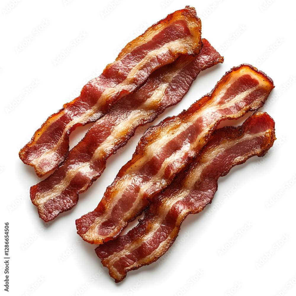Crispy Bacon Strips Ready to Serve Crispy Bacon Strips Ready to Serve