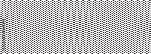 Wave zigzag line simple thin to thick element decor design vector or single ripple curve zig zag wiggly separator pictogram graphic for seal water or ocean symbol, wavy pattern clipart stroke black